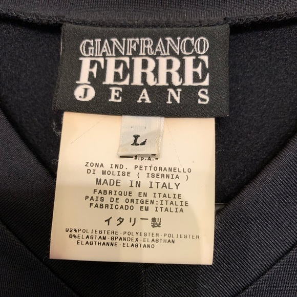 Gianfranco Ferre Long Sleeved V-Neck - Picture 5 of 5